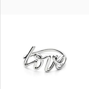 Tiffany & Co Paloma’s Graffiti Love Ring